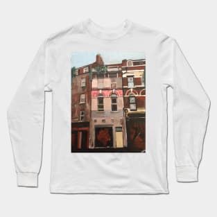 Splash of Pink in Shoreditch, London Long Sleeve T-Shirt